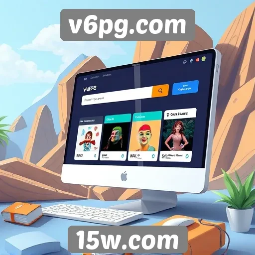 Plataforma v6pg.com destaca-se por sua interface amigável