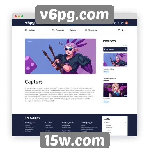 Análise da interface do usuário no v6pg.com